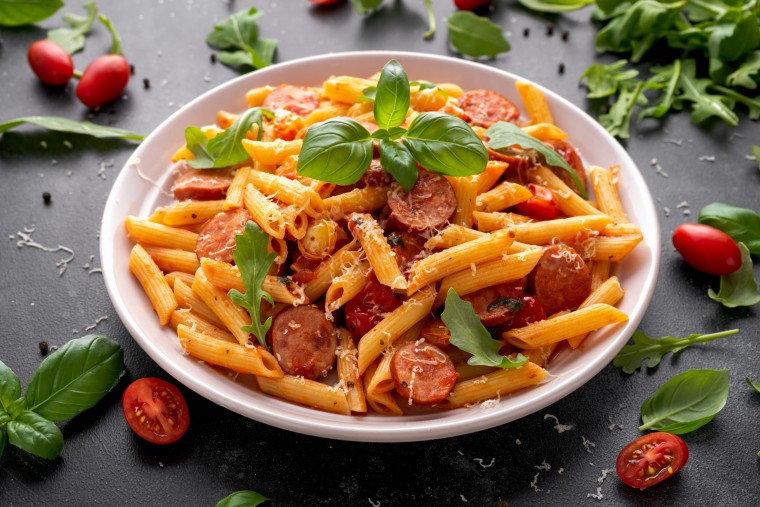 One-Skillet Penne Pasta