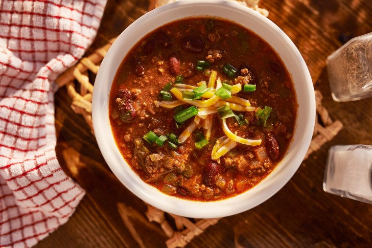 Smoked Sausage and Beef Chili