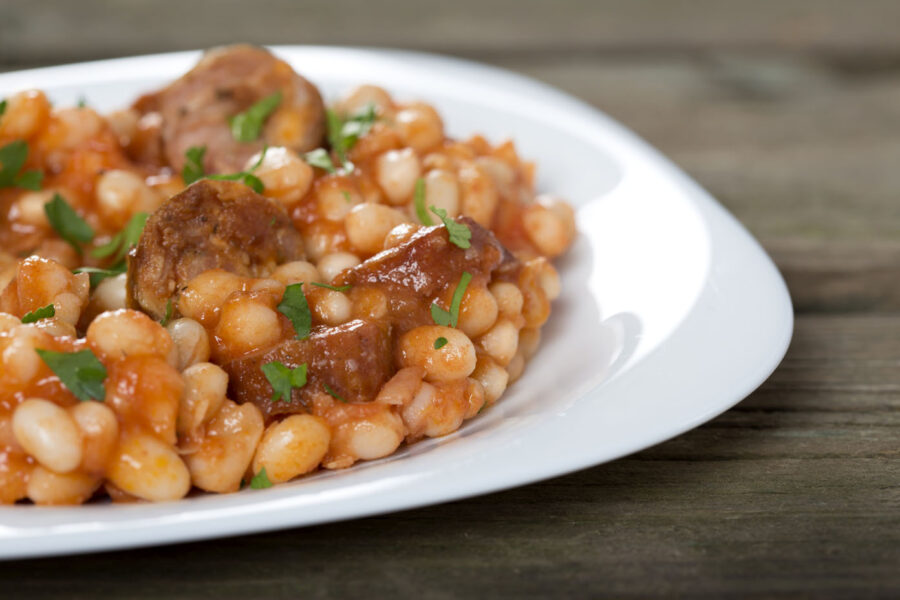 Sausage & Bean Casserole