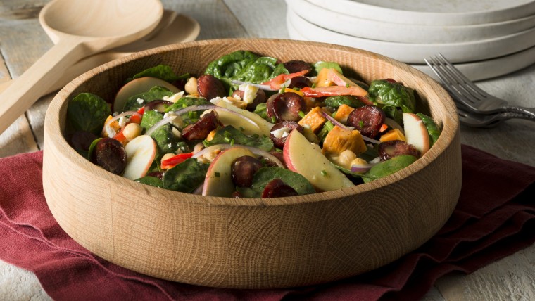 Sausage and Chickpea Salad