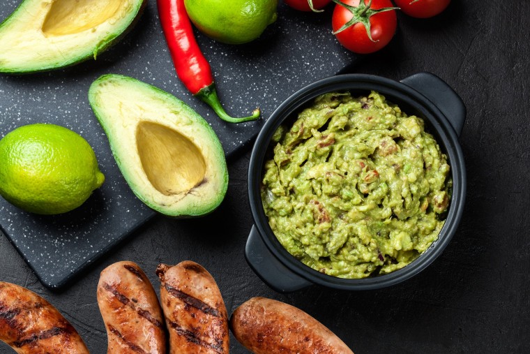 Guacamole with Sausage