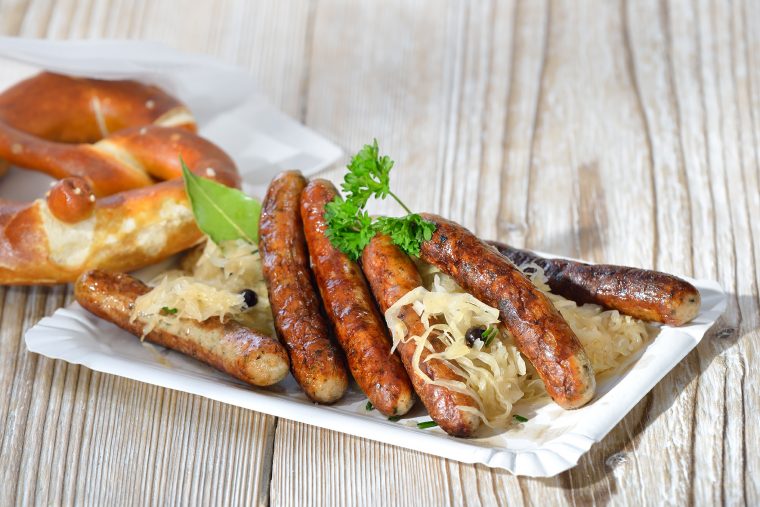 Scott Pete Sausage and Pretzels